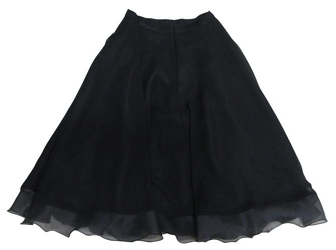 Autre Marque Falda Mille-Feuille FOXEY Negro - vista 2