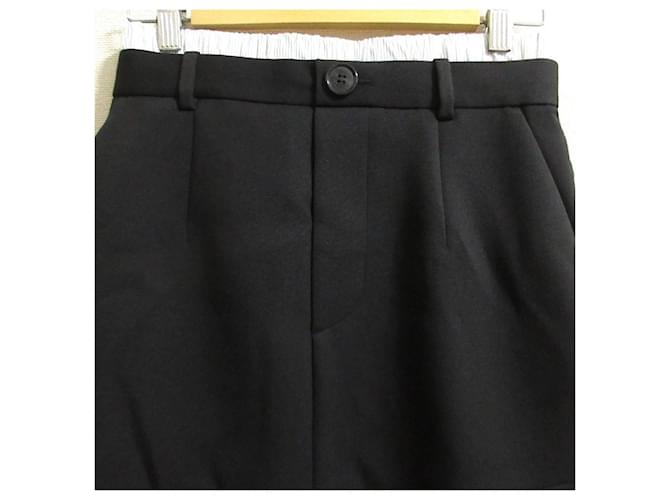 Autre Marque Falda larga ENFOLD Wave Negro - vista 4