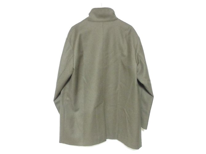 Autre Marque Abrigo de sarga de lana MARGARET HOWELL MILLED SERGE Verde Caqui - vista 2