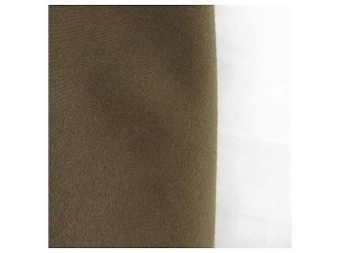 Autre Marque Abrigo de sarga de lana MARGARET HOWELL MILLED SERGE Verde Caqui - vista 4