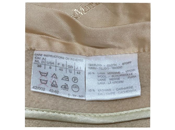 Max Mara Woll-Kaschmir-Mantel Beige - Ansicht 7