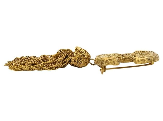 Spilla con nappa Chanel Coco Mark D'oro - vista 4