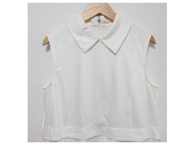 Autre Marque FOXEY Taylor Kleid Weiß - Ansicht 3