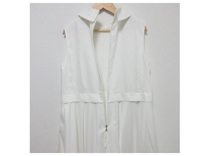 Autre Marque FOXEY Taylor Kleid Weiß - Ansicht 4