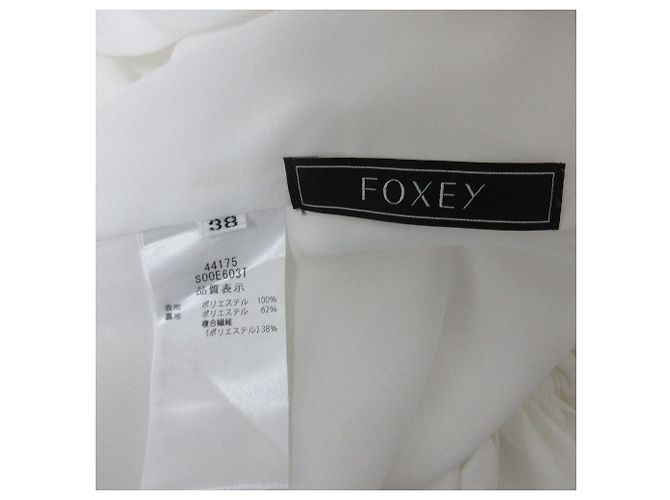 Autre Marque FOXEY Taylor Kleid Weiß - Ansicht 5
