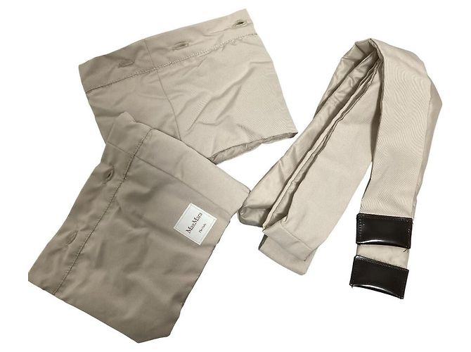 Cappotto S Max Mara The Cube Down Beige - vista 8