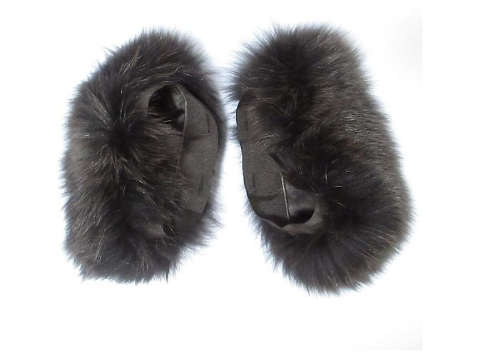 Set di accessori 2 way in pelliccia di volpe S Max Mara Marrone - vista 19