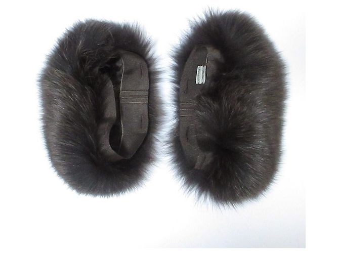 Set di accessori 2 way in pelliccia di volpe S Max Mara Marrone - vista 20