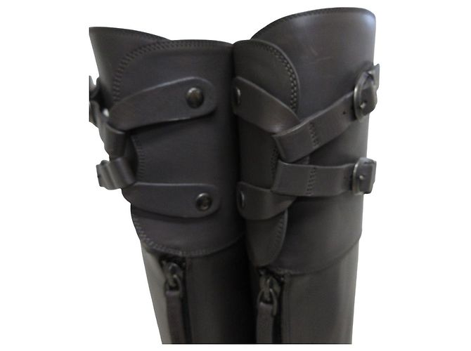 Autre Marque Lederstiefel von Sartore Braun - Ansicht 11