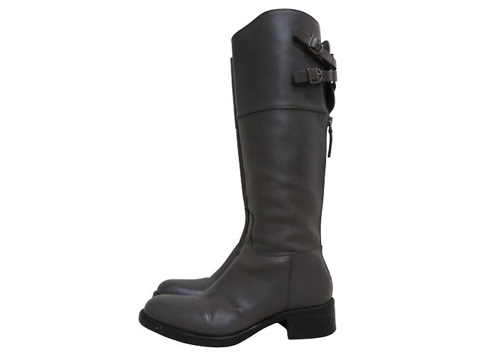 Autre Marque Lederstiefel von Sartore Braun - Ansicht 2