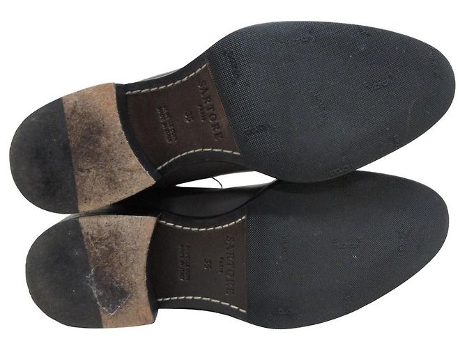 Autre Marque Lederstiefel von Sartore Braun - Ansicht 9