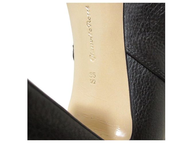 Autre Marque Botas largas de cuero Gianvito Rossi Negro - vista 7