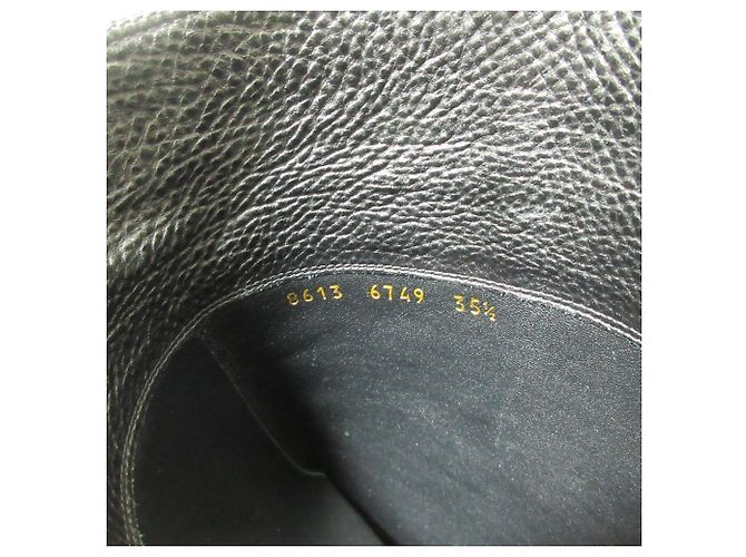 Autre Marque Botas largas de cuero Gianvito Rossi Negro - vista 8