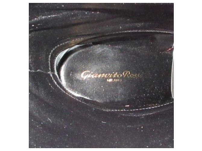 Autre Marque Botas largas de cuero Gianvito Rossi Negro - vista 9