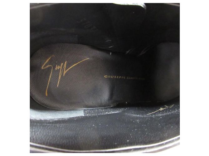 Autre Marque Stivaletti in pelle con borchie Giuseppe Zanotti Nero - vista 7
