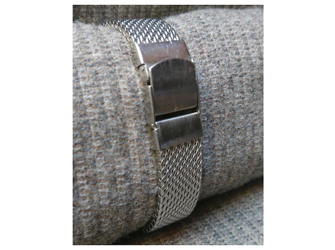 Relógio de quartzo Seiko Dolce ref. 2N20-5010 Branco Dourado - vista 12