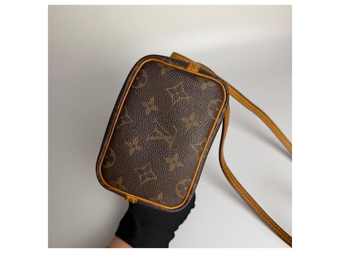 Louis Vuitton Noe Mini Borsa a Secchiello Monogram Canvas Marrone Monogramma - vista 2