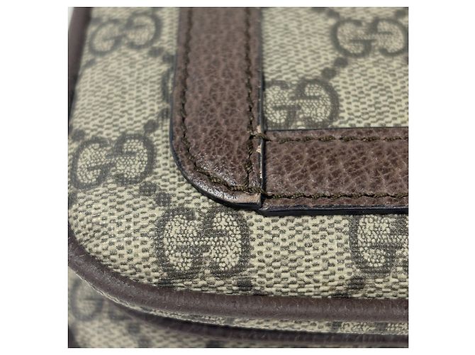 Sac à l'épaule Gucci Medium en marron - vue 3