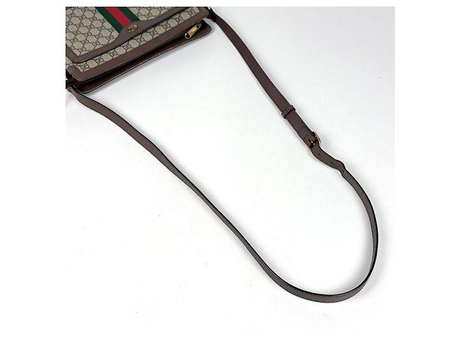 Sac à l'épaule Gucci Medium en marron - vue 7