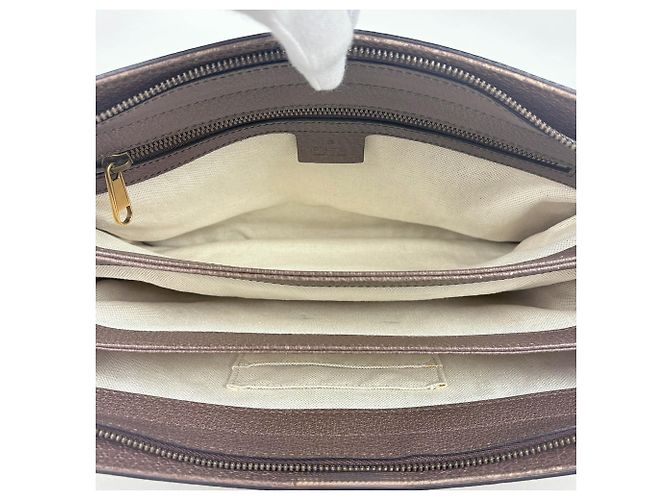 Sac à l'épaule Gucci Medium en marron - vue 8