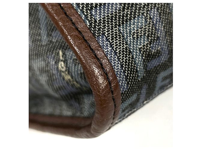 Fendi Zucchino Tote Bag Braun Grün - Ansicht 3