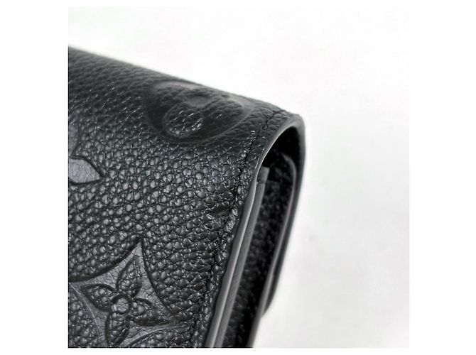 Louis Vuitton Monogram Empreinte Sarah Long Wallet Schwarz - Ansicht 4