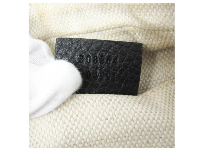 Borsa a tracolla Gucci Soho Disco in pelle nera Nero - vista 18