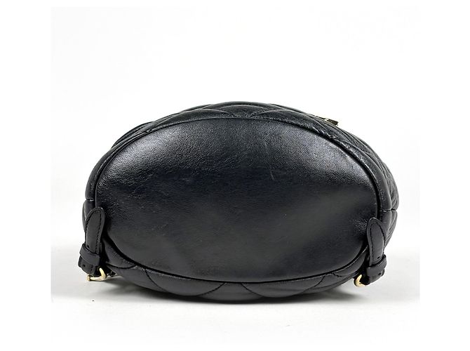 Salvatore Ferragamo gesteppter Lederrucksack Schwarz - Ansicht 3