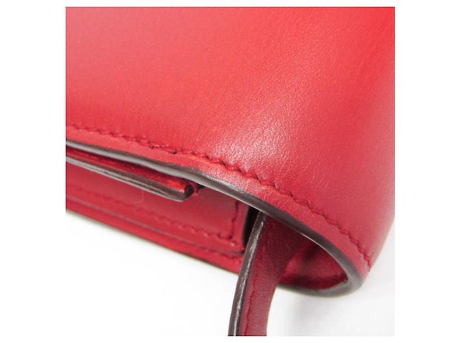 Céline Celine Classic Box Medium Schultertasche Rot - Ansicht 12