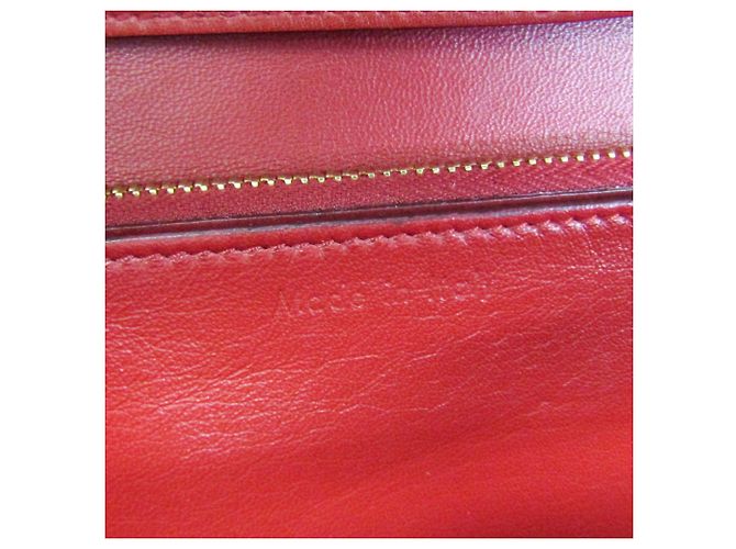 Céline Celine Classic Box Medium Schultertasche Rot - Ansicht 16