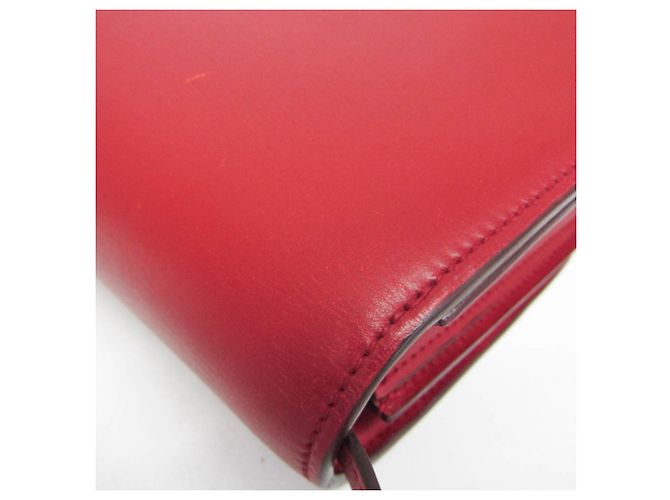 Céline Celine Classic Box Medium Schultertasche Rot - Ansicht 7