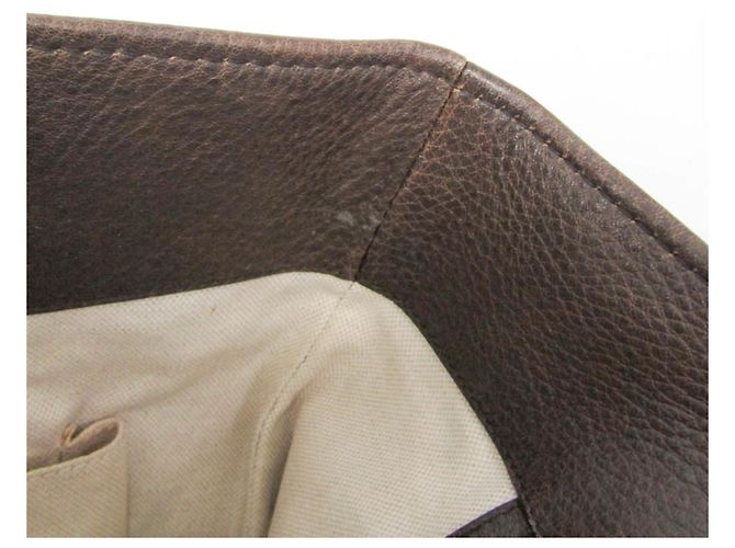 Borsa Tote Gucci Bamboo 353125 Marrone Beige - vista 15