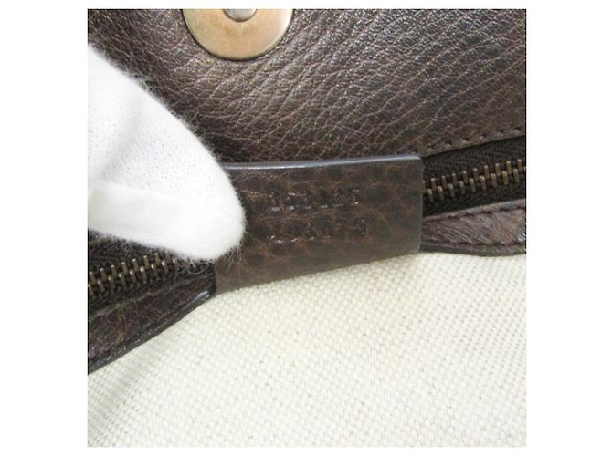 Borsa Tote Gucci Bamboo 353125 Marrone Beige - vista 17