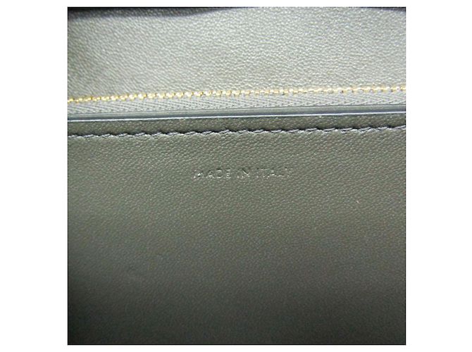 Céline Borsa a tracolla Celine Classic Box Medium in pelle grigia Marrone - vista 16