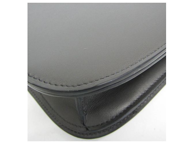 Céline Borsa a tracolla Celine Classic Box Medium in pelle grigia Marrone - vista 5