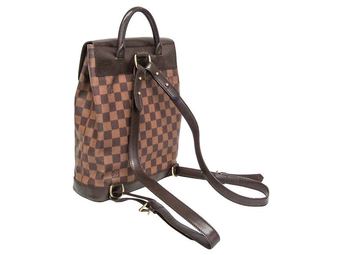 Zaino da donna Louis Vuitton Damier Soho Marrone - vista 2