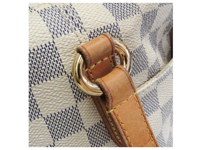 Borsa Tote Louis Vuitton Damier Azur Totally PM - vista 12