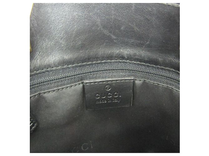 Borsa Tote Gucci GG Canvas Nero - vista 14