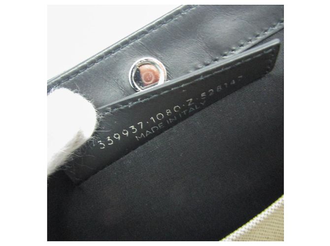 Borsa a Spalla Pochette Navy Balenciaga Nero Bianco sporco - vista 15