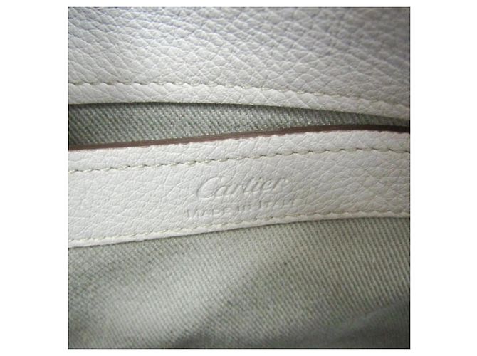 Borsa in pelle Cartier C De Cartier SM Viola scuro - vista 17