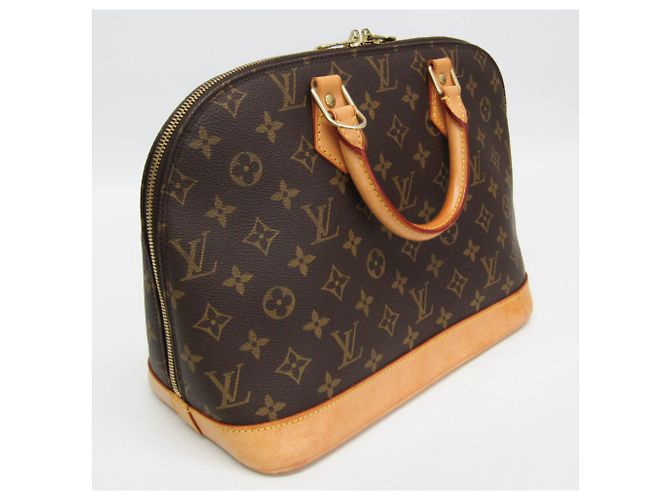 Borsa da donna Louis Vuitton Monogram Alma M51130 Marrone - vista 6