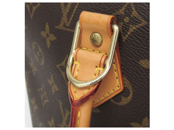 Borsa da donna Louis Vuitton Monogram Alma M51130 Marrone - vista 9