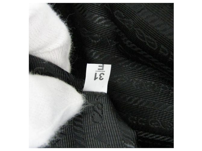 Prada Concept 1BA183 Schultertasche aus Leder und Nylon für Damen Schwarz - Ansicht 17