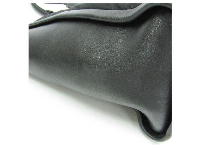 Prada Concept 1BA183 Schultertasche aus Leder und Nylon für Damen Schwarz - Ansicht 9