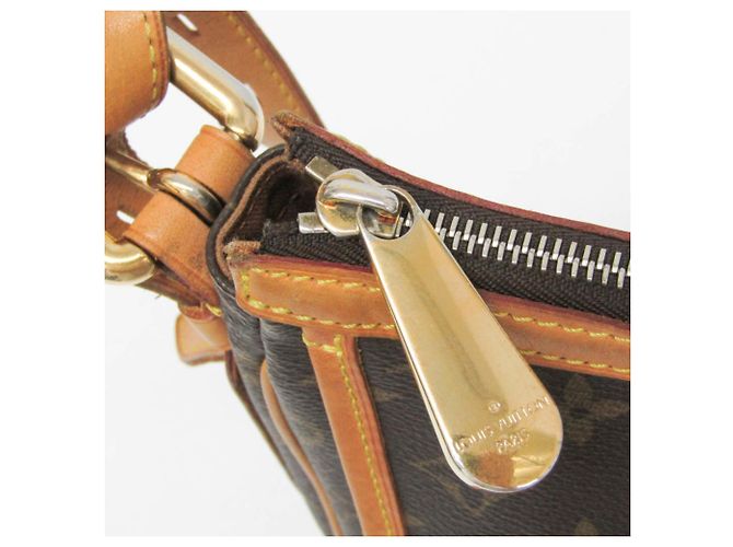 Borsa a tracolla Louis Vuitton Monogram Tulam GM da donna Marrone - vista 13