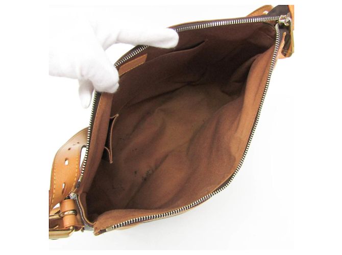 Borsa a tracolla Louis Vuitton Monogram Tulam GM da donna Marrone - vista 3
