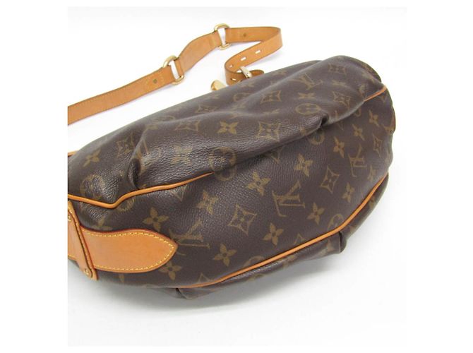Borsa a tracolla Louis Vuitton Monogram Tulam GM da donna Marrone - vista 4