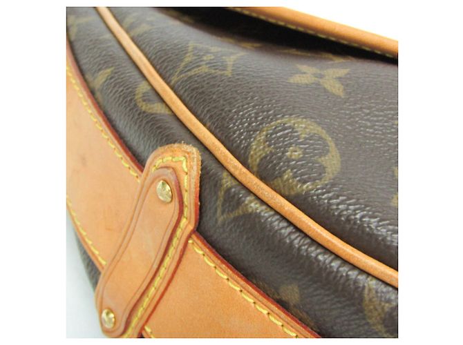 Borsa a tracolla Louis Vuitton Monogram Tulam GM da donna Marrone - vista 5
