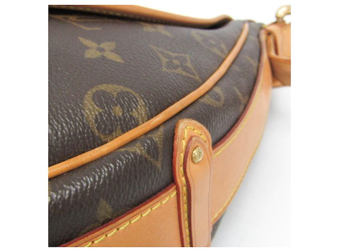 Borsa a tracolla Louis Vuitton Monogram Tulam GM da donna Marrone - vista 6