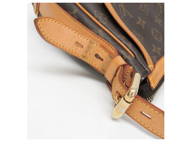 Borsa a tracolla Louis Vuitton Monogram Tulam GM da donna Marrone - vista 8